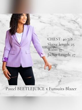 Pastel Women’s Beetlejuice Blazer - Size 8